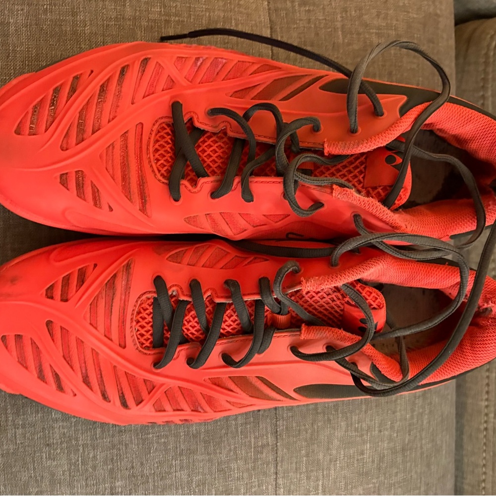 Men's Red Athletic Shoes